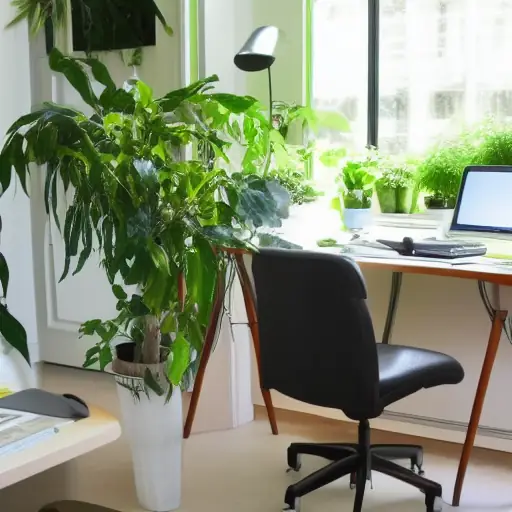 homeoffice_with_a_desk__a_chair_and_many_green_plants