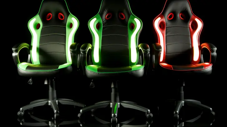 LED Gaming Bürostühle 2023: RGB Beleuchtung Modelle, ergonomisch