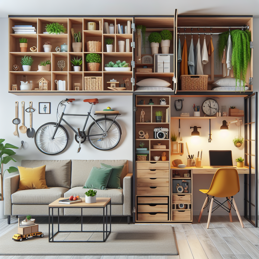 Wohnidee 12: Multifunktionale Möbel für kleine Räume